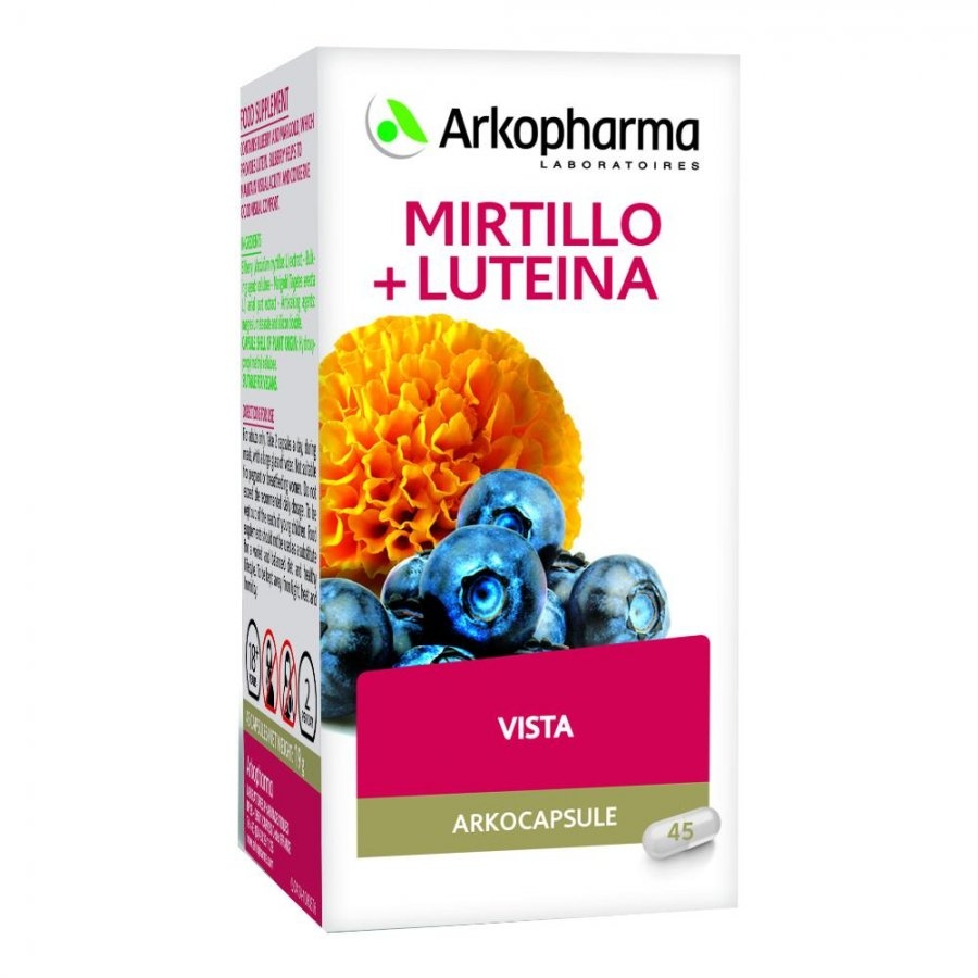 Arkocapsule Mirtillo e Luteina BIO 45 capsule