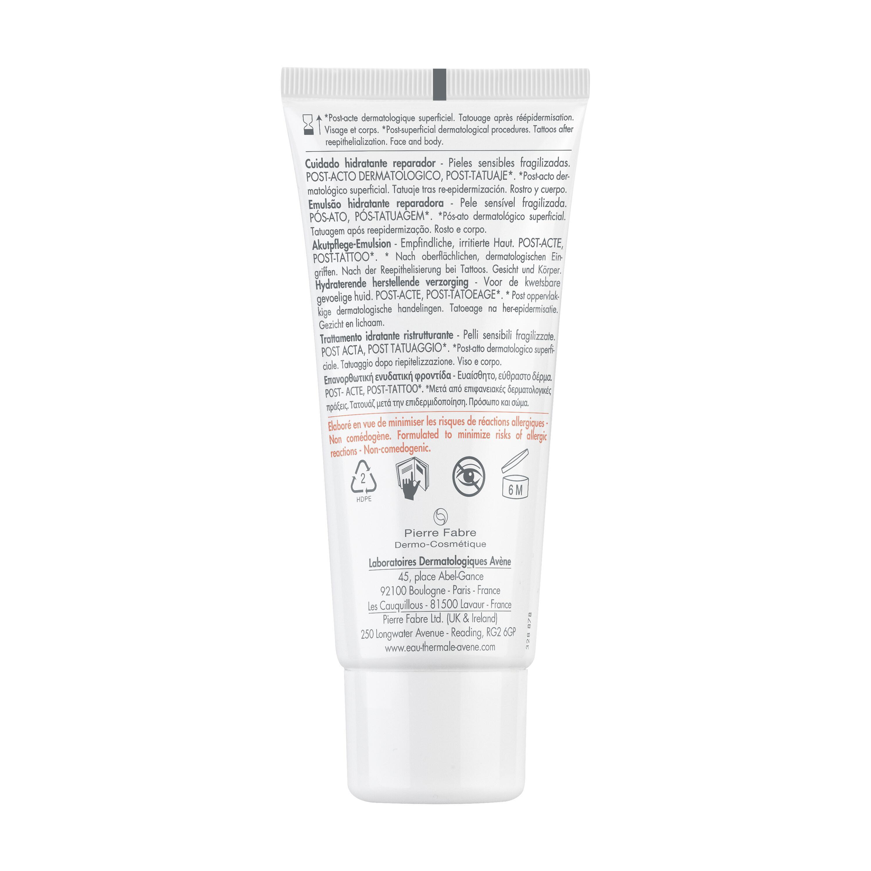 Avène Cicalfate+ - Trattamento Idratante Ristrutturante Post Acta E Post Tatuaggio 40 ml