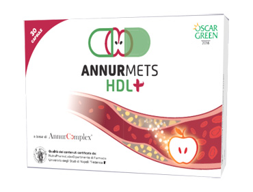 AnnurMets HDL+ Integratore Trigliceridi e Colesterolo 30 Capsule