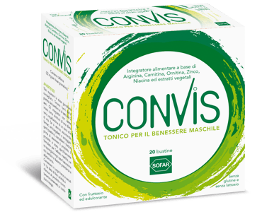 Convis - Integratore tonico per il benessere maschile - 20 bustine Convis - Integratore tonico per il benessere maschile - 20 bustine
