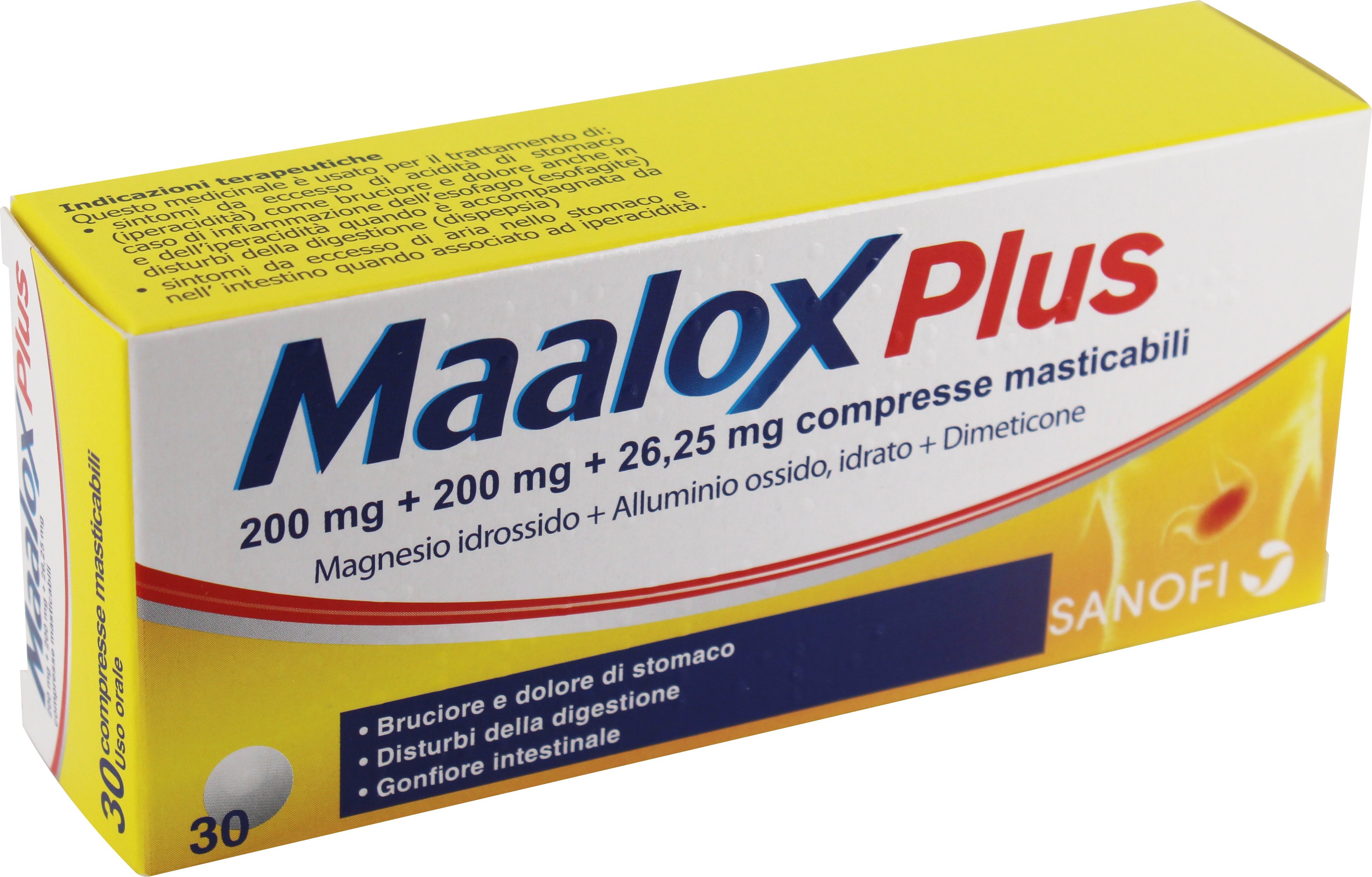MAALOX PLUS*30CPR MAST GMM MAALOX PLUS*30CPR MAST GMM