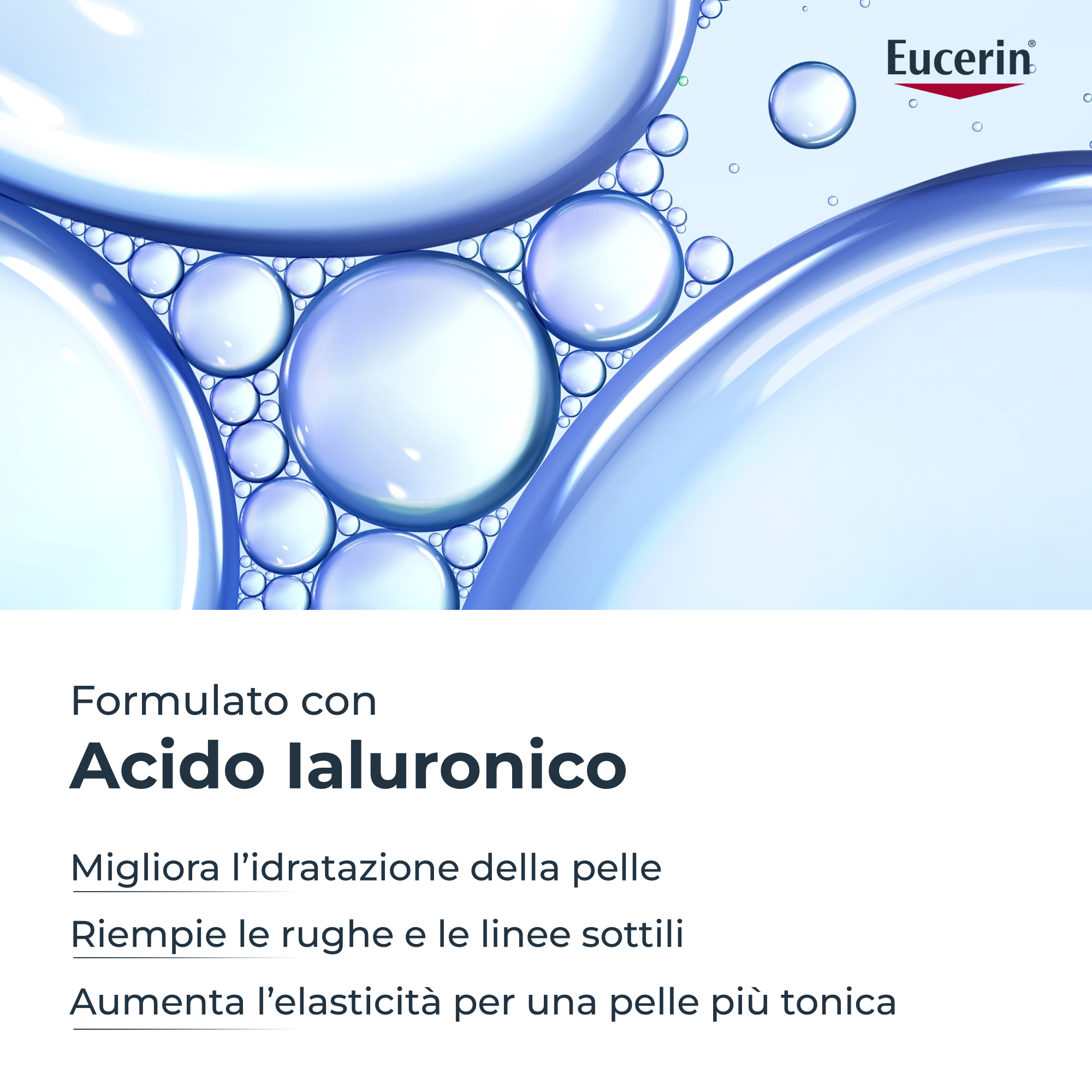 Eucerin Hyaluron-Filler Crema Viso Giorno Antiage SPF30 50mL