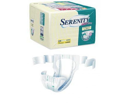 Serenity Soft Dry Veste Pannolone A Cintura Maxi Taglia M 15 Pezzi