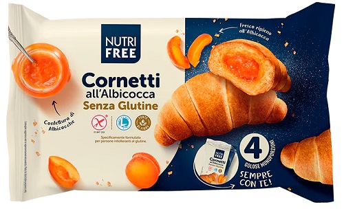 NUTRIFREE Cornetti Alb.4x60g