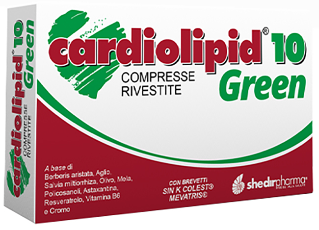 CARDIOLIPID 10 Green 30 Cpr
