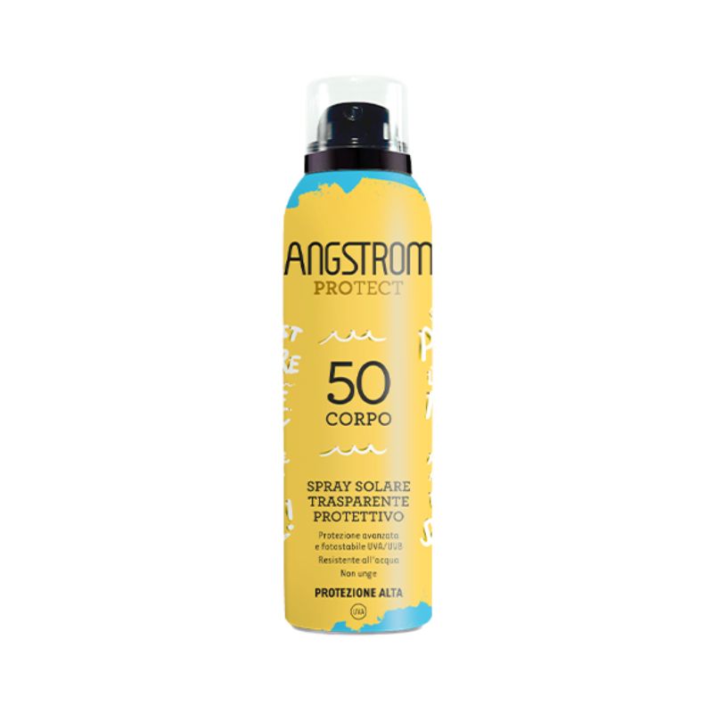 Angstrom Protect - Spray Solare Trasparente Protettivo SPF50 Corpo 200 ml