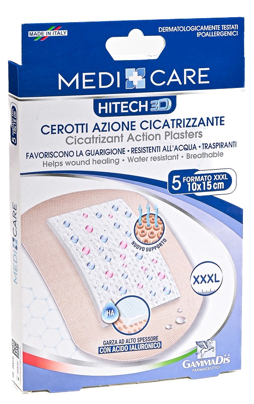 MEDICARE CER CICATR 10X15 5PZ