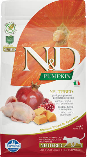 N&D P FEL NEUTERED AD 1,5KG
