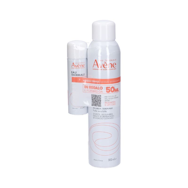 Avene - Eau Thermale - Acqua Termale Lenitiva Rinfrescante Spray 300 ml + 50 ml