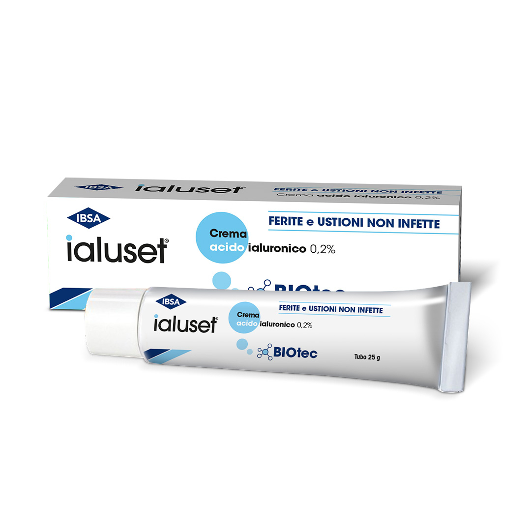 Ialuset Crema Lesioni Cutanee 25 g