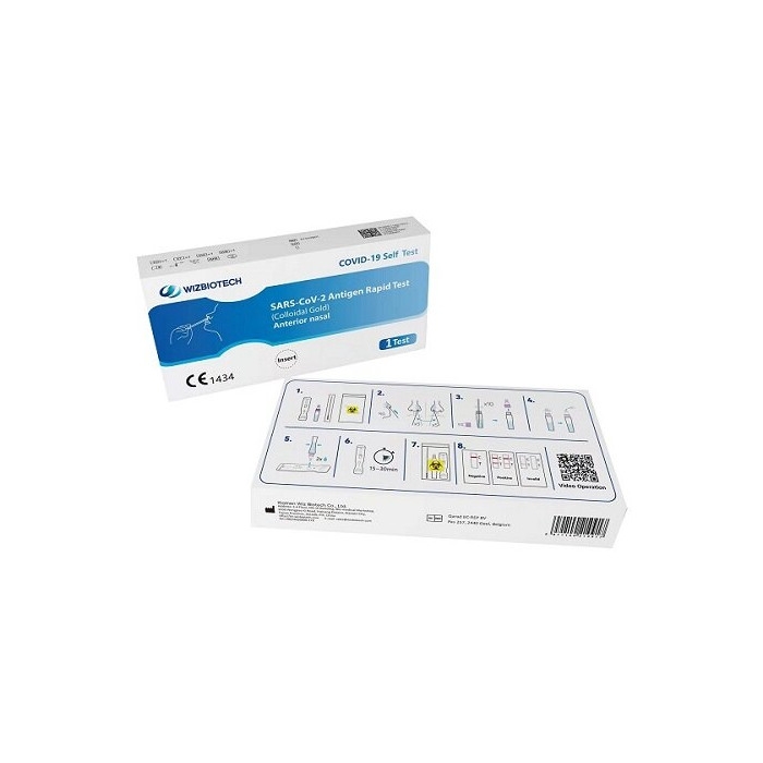TAMPONE RADIPO NASALE WIZBIOTECH  SELFTEST  AUTODIAGNOSI 1 PEZZO