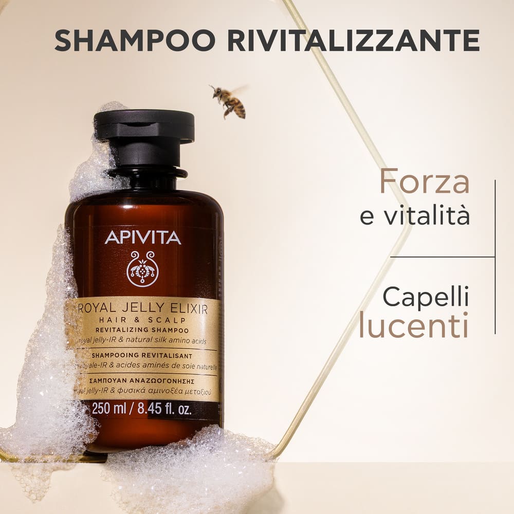 Apivita Royal Jelly Elixir - Shampoo Rivitalizzante 250 ml