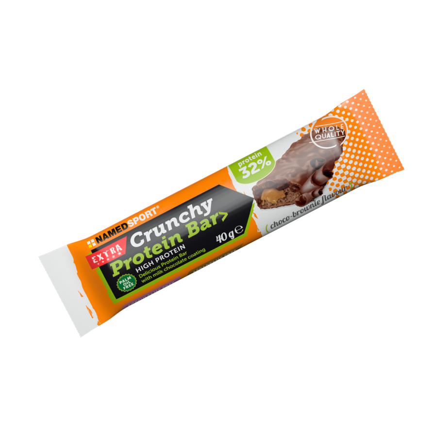Named Sport - Crunchy Protein Bar Choco-Brownie - Barretta Proteica 40 g