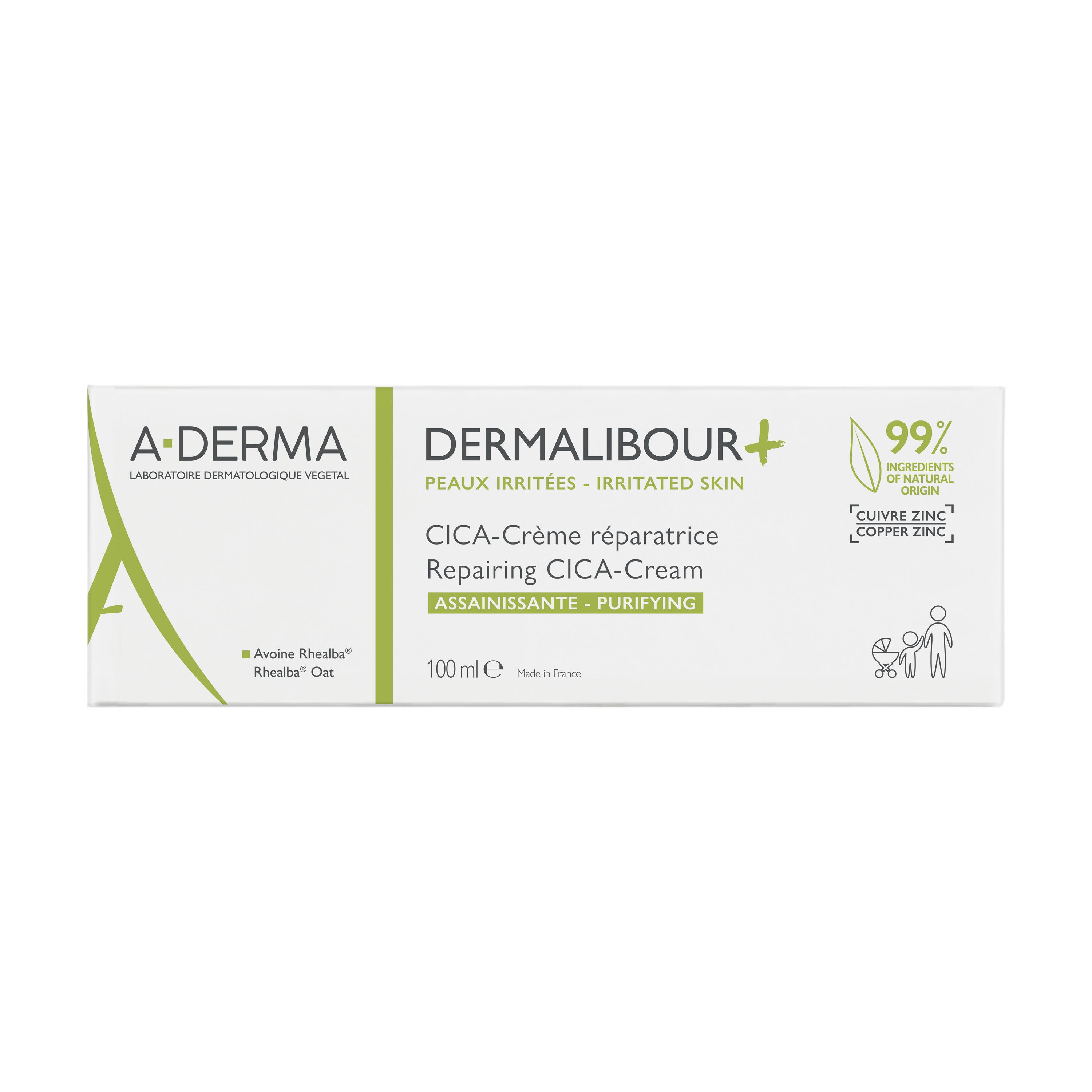 A-Derma Dermalibour+ - Cica Crema Ristrutturante Purificante Per Pelle Irritata E Fragile 50 ml 