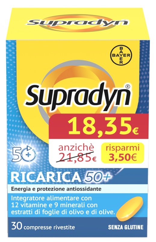 SUPRADYN RICARICA 50+ 30CPR PR