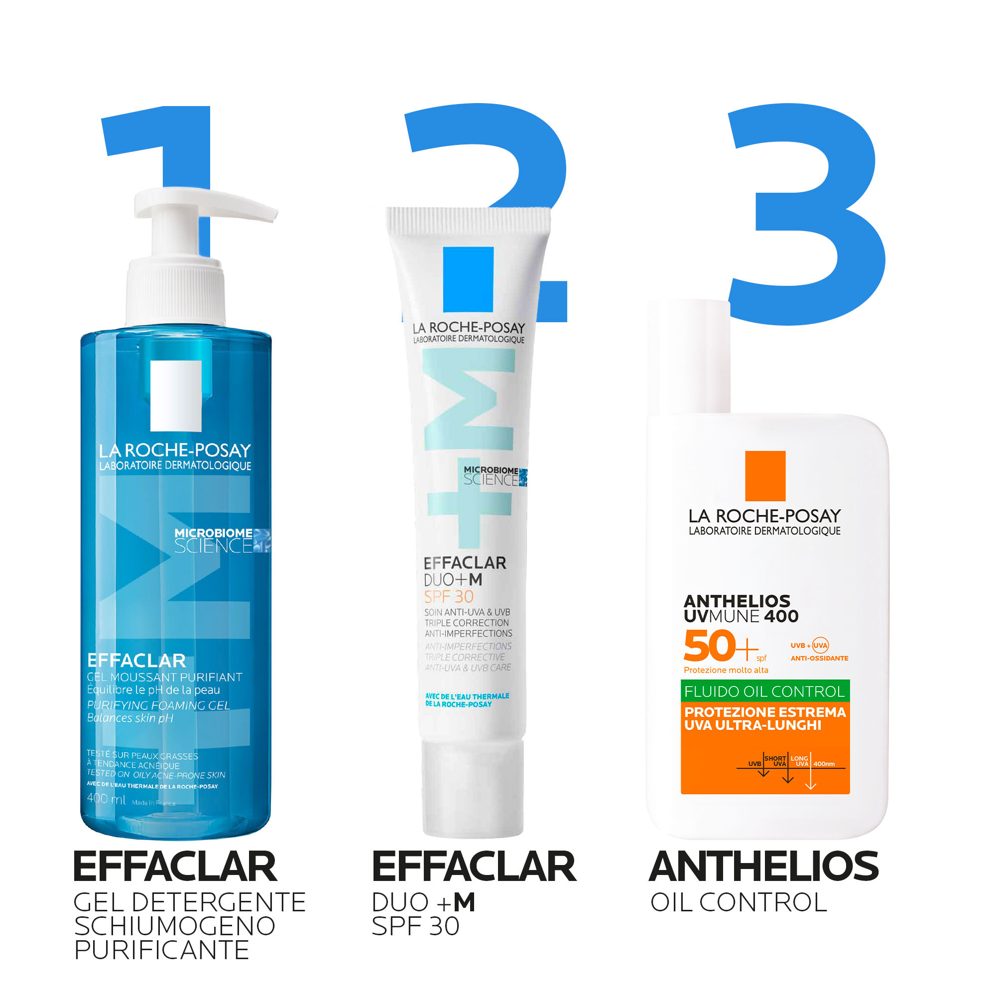 La Roche-Posay Effaclar Duo+M - Trattamento Anti-Imperfezioni SPF30 Per Pelle Grassa 40 ml