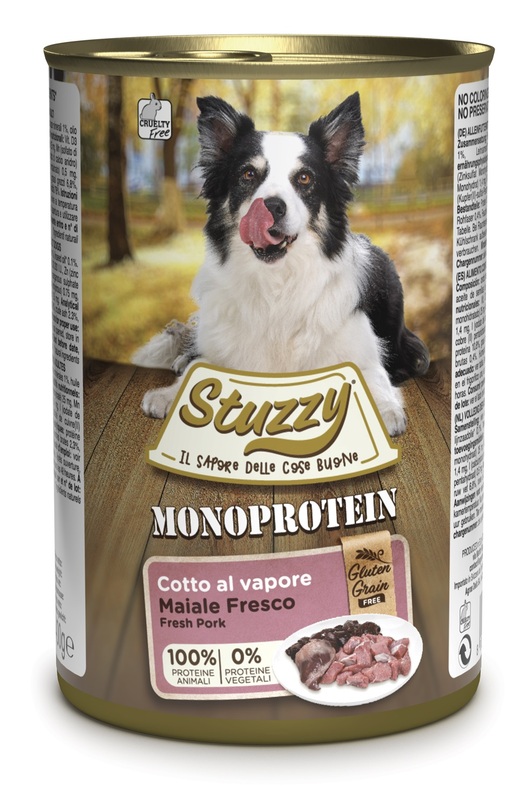 STUZZY DOG MONOPROT MAIALE400G