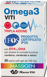 Omega 3 Viti Tripla Azione - 60 Perle