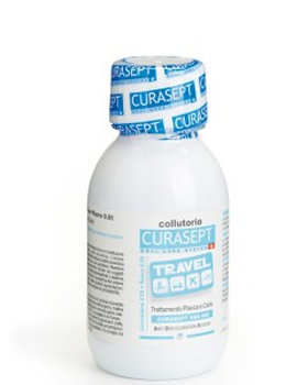 Curasept Travel Coluttorio 0,05% Trattamento Placca Carie 100 ml Curasept Travel Coluttorio 0,05% Trattamento Placca Carie 100 ml