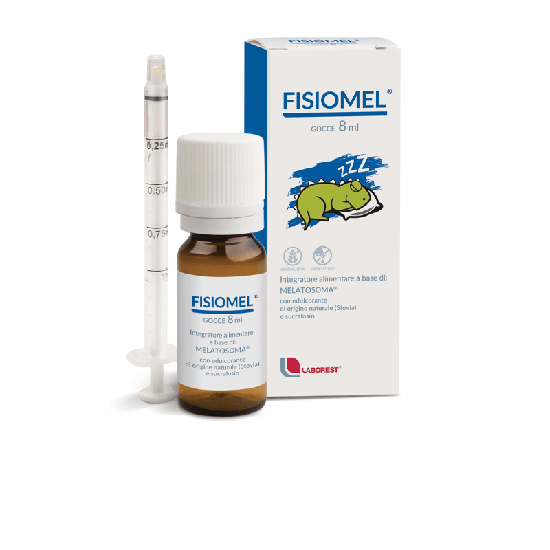 Fisiomel gocce di Melatonina per il controllo del sonno 8ml