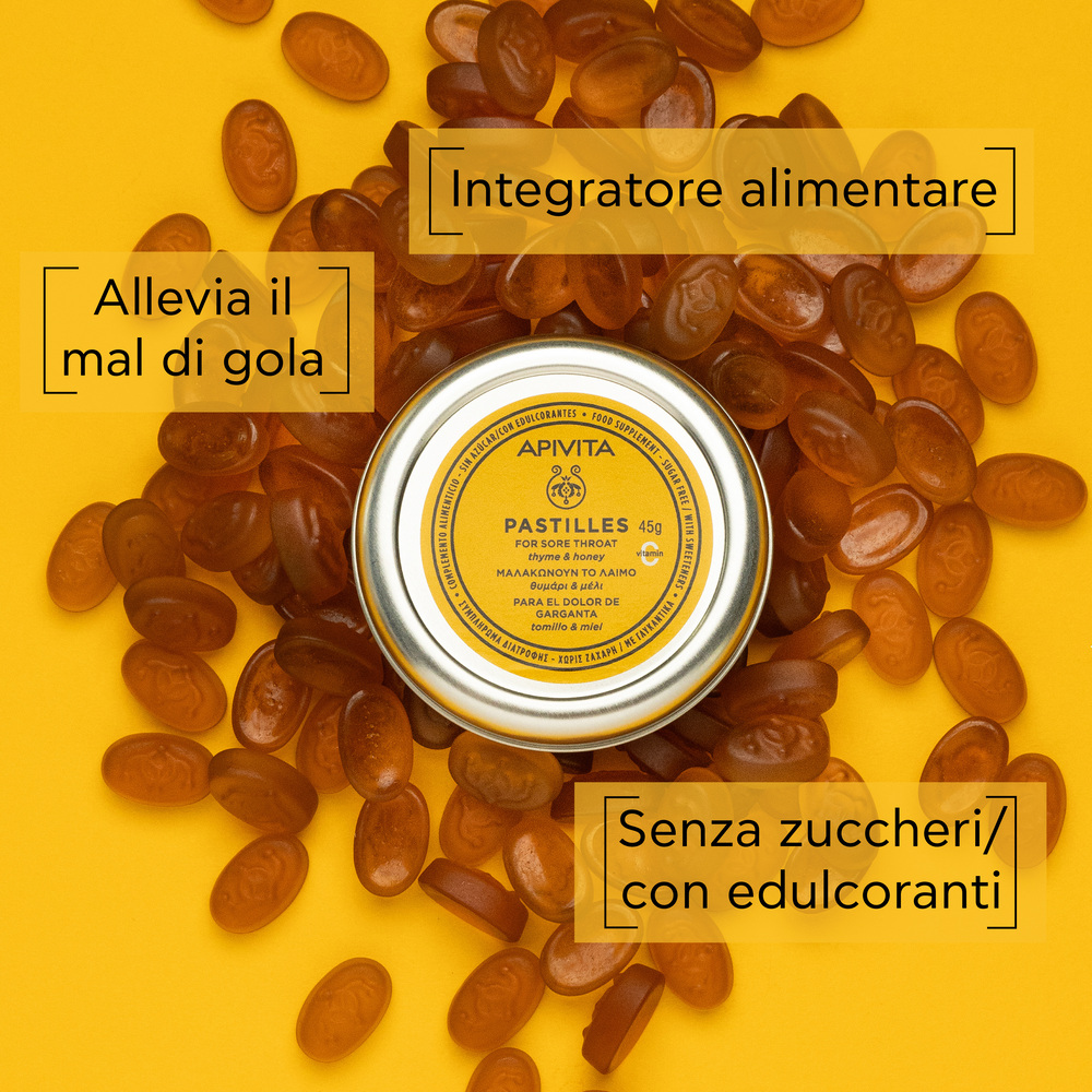 APIVITA PASTILLES THYME 45G