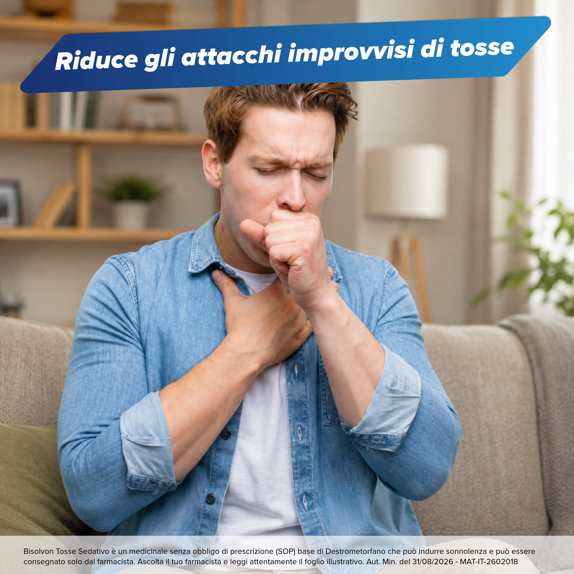Bisolvon Tosse Sedativo 10,5 mg Gusto Miele E Lime - 20 Pastiglie Gommose Per Tosse Secca