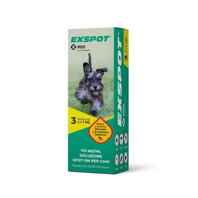 EXSPOT*3PIP 1ML 715MG/ML CANI