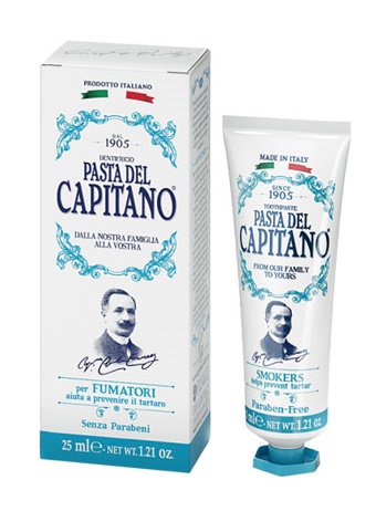 Pasta del Capitano Dentifricio per fumatori 25ml