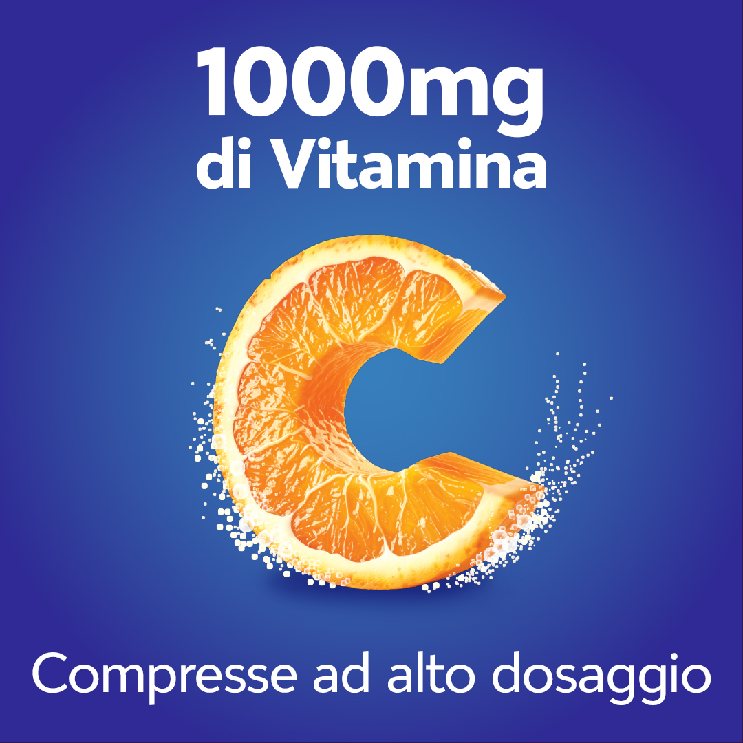 Cebion Effervescente Arancia - Integratore di Vitamina C - 10 Compresse