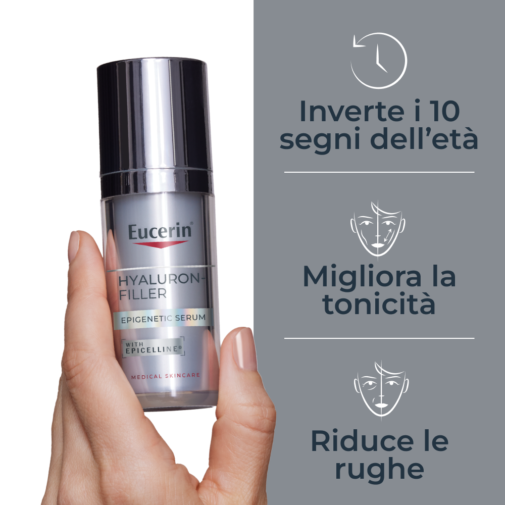 Hyaluron-Filler Siero Epigenetico rivoluzionario trattamento antiage 30ml Hyaluron-Filler Siero Epigenetico rivoluzionario trattamento antiage 30ml