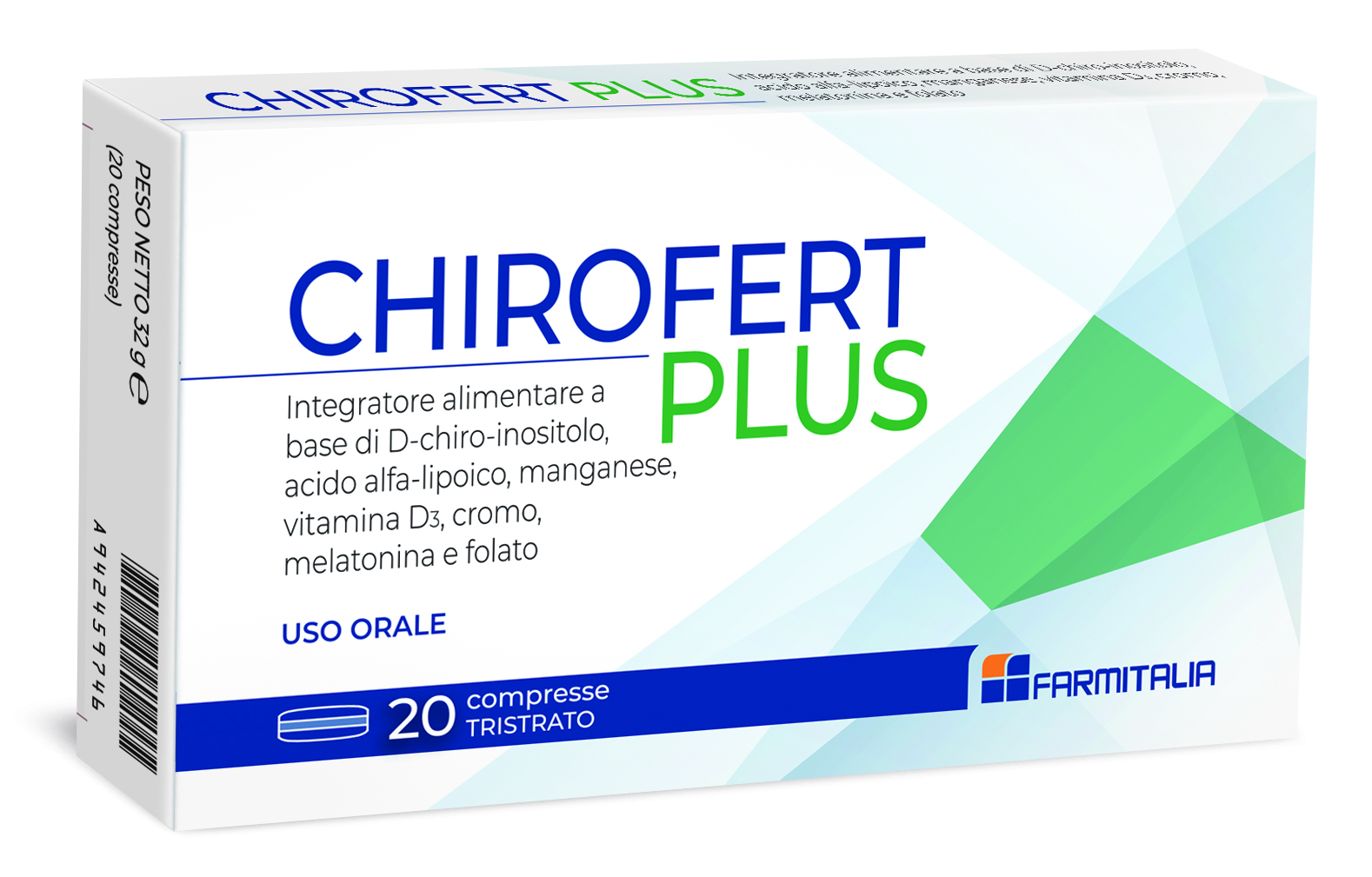 Chirofert Plus 20 Compresse - Integratore Antiossidante