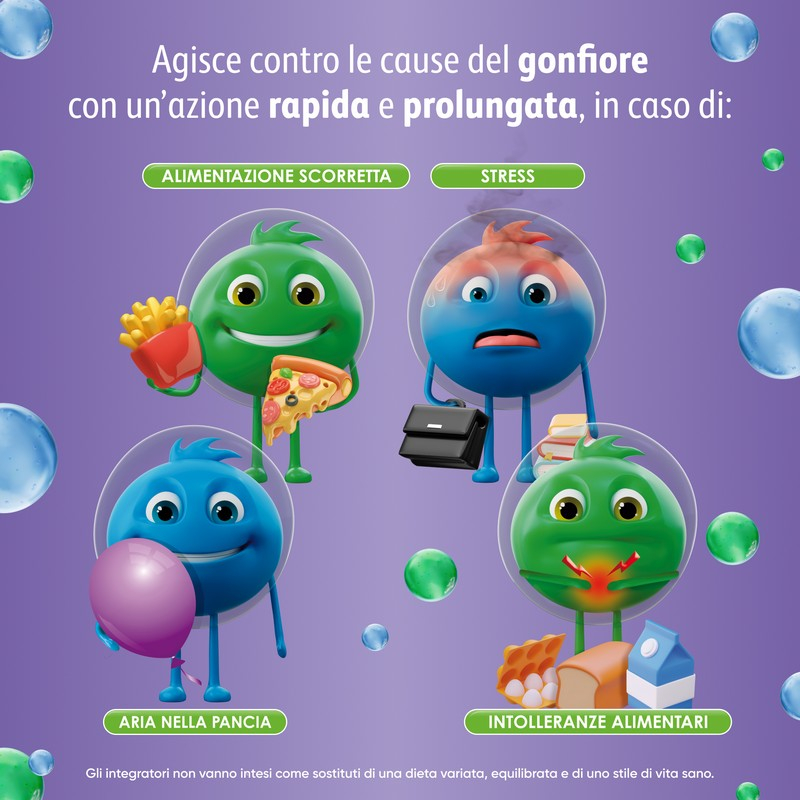 Enterogermina Gonfiore 20 bustine, Integratore Alimentare con Probiotici, Enzimi Digestivi e Fermenti Lattici per Adulti Contro Gonfiore Addominale, Gusto Pesca Enterogermina Gonfiore 20 bustine, Integratore Alimentare con Probiotici, Enzimi Digestivi e Fermenti Lattici per Adulti Contro Gonfiore Addominale, Gusto Pesca