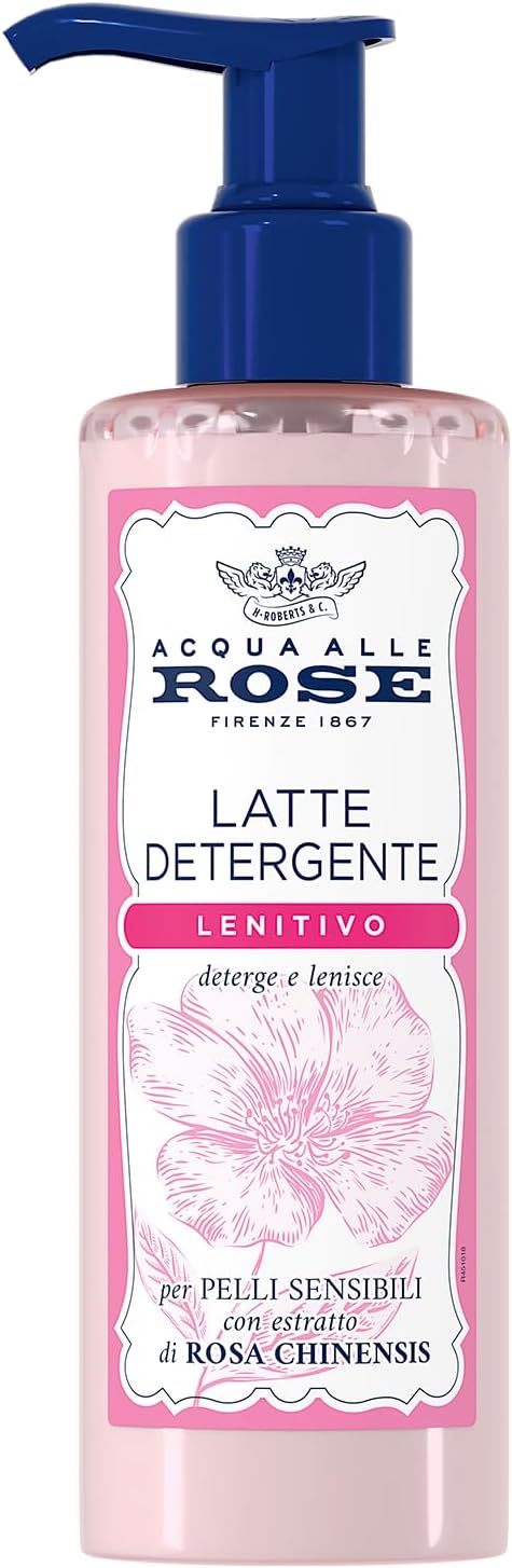 Acqua Alle Rose - Latte Detergente Lenitivo Viso Per Pelli Sensibili 200 ml