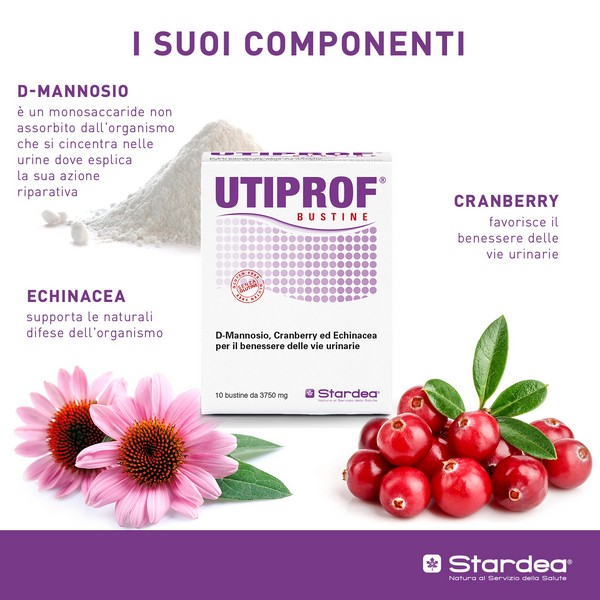 Stardea Utiprof Integratore Vie Urinarie 10 Bustine 