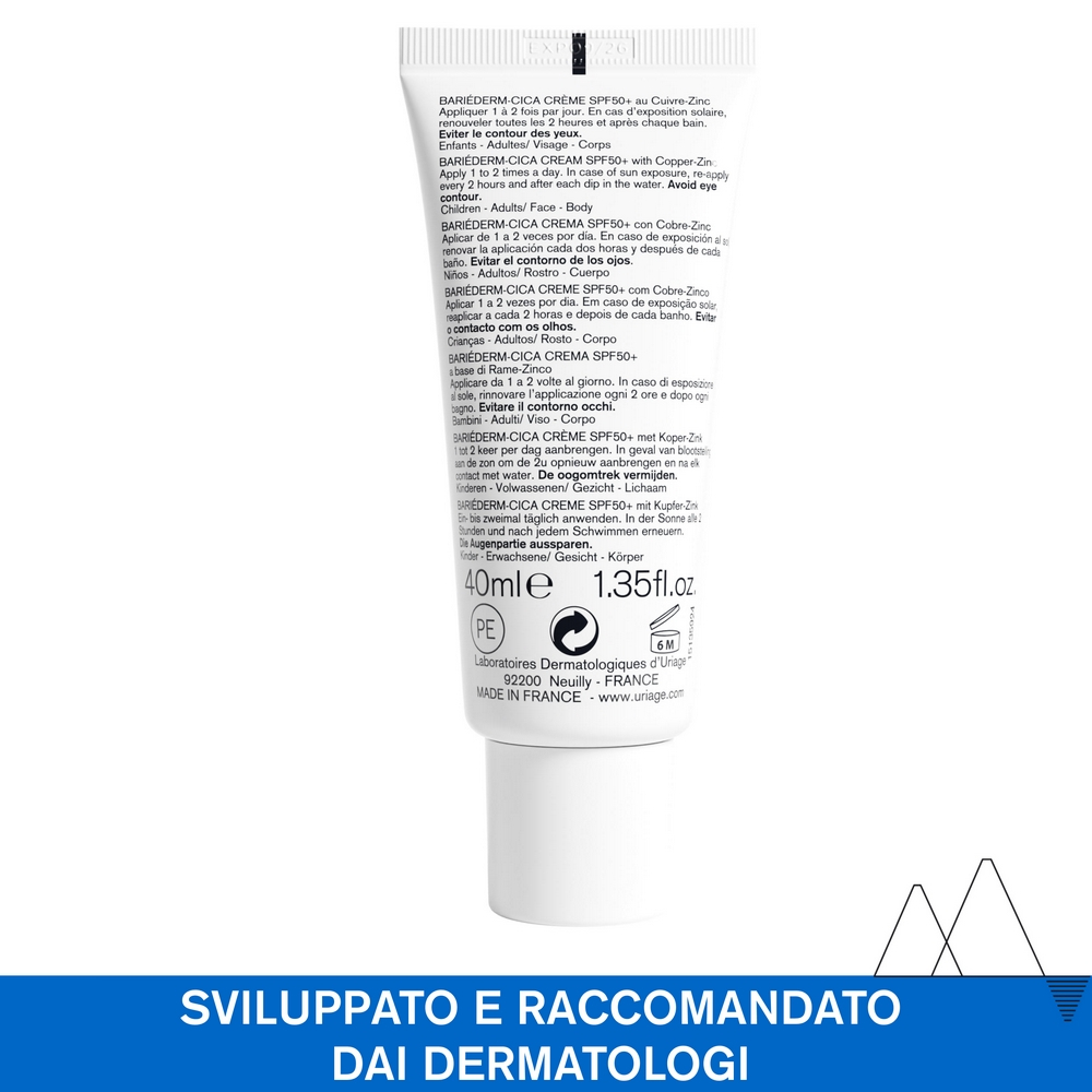 BARIEDERM CICA-CREMA SPF50+ BARIEDERM CICA-CREMA SPF50+