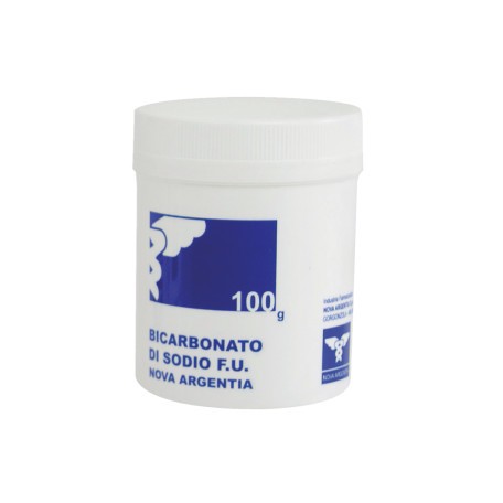 Nova Argentia Polvere Sodio Bicarbonato F.U. 100g Nova Argentia Polvere Sodio Bicarbonato F.U. 100g