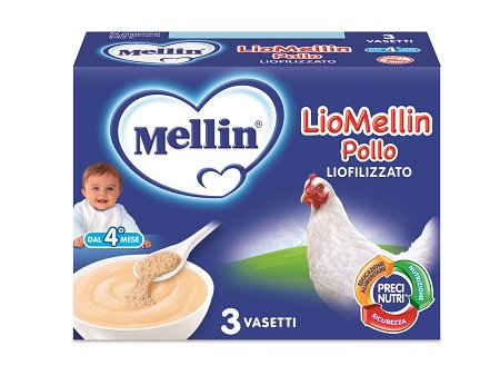 Mellin LioMellin Pollo Liofilizzato 3 x 10 g Mellin LioMellin Pollo Liofilizzato 3 x 10 g