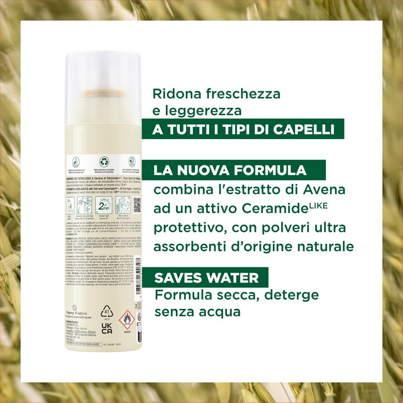 KLORANE Sh.Secco Avena*150ml KLORANE Sh.Secco Avena*150ml