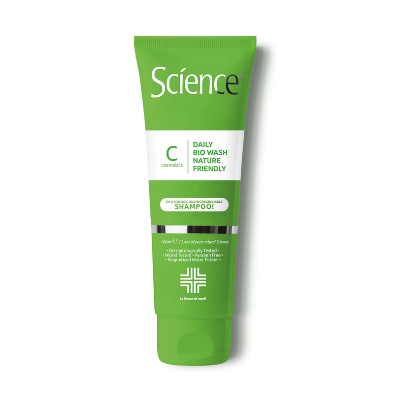 SCIENCE DAILY BIO WASH – SHAMPOO BIODEGRADABILE 100ML