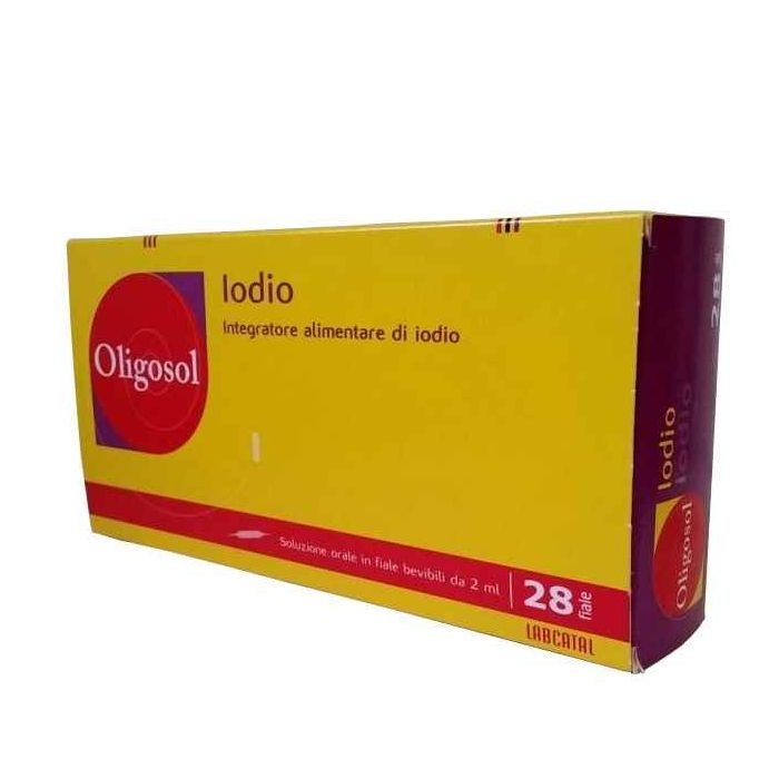 Oligosol Labcatal Iodio Soluzione Bevibile 28 Fiale 