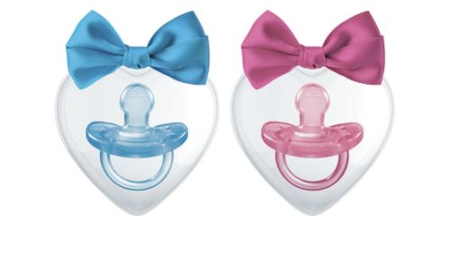 CHICCO SUCCHIETTO GOMMOTTO LOVE BOY-GIRL  0-6m 1pz