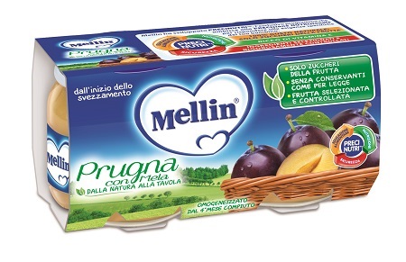 Mellin Omogeneizzato Di Frutta Prugna 2 x 100 g Mellin Omogeneizzato Di Frutta Prugna 2 x 100 g