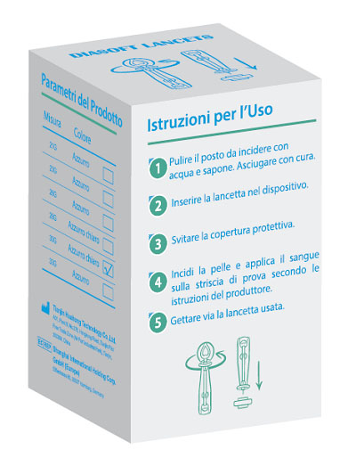 DIASOFT 25 Lancette