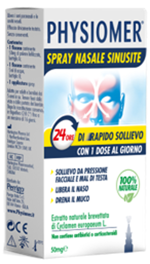 Physiomer Spray Nasale Sinusite 50mg Physiomer Spray Nasale Sinusite 50mg