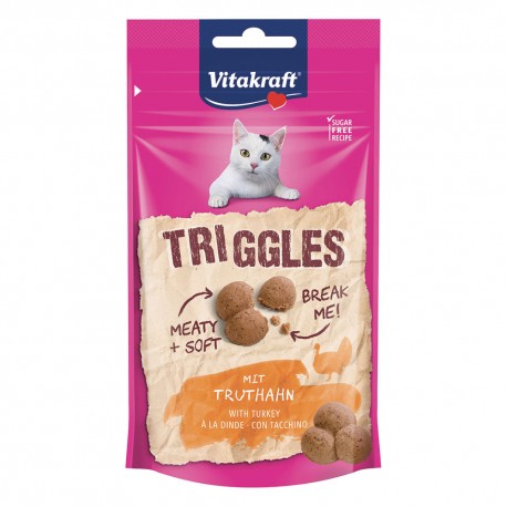 VITAKRAFT GATTO SNACK TRIGGLES TACCHINO 40GR