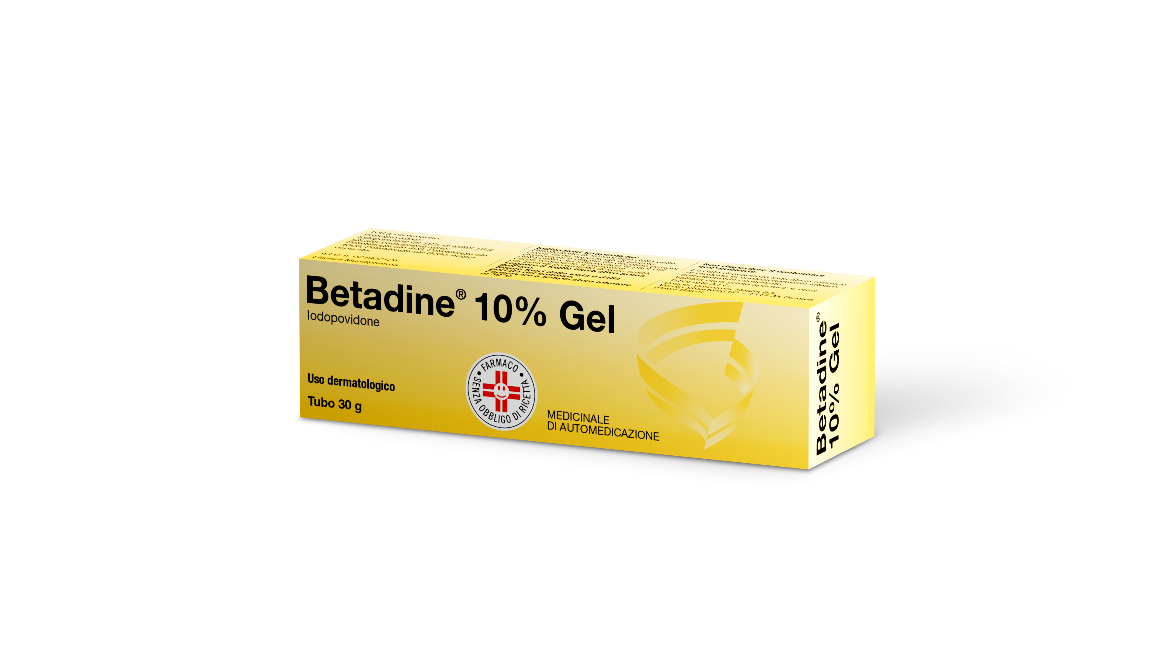 Betadine 10 % Iodopovidone Gel Cutaneo 30g