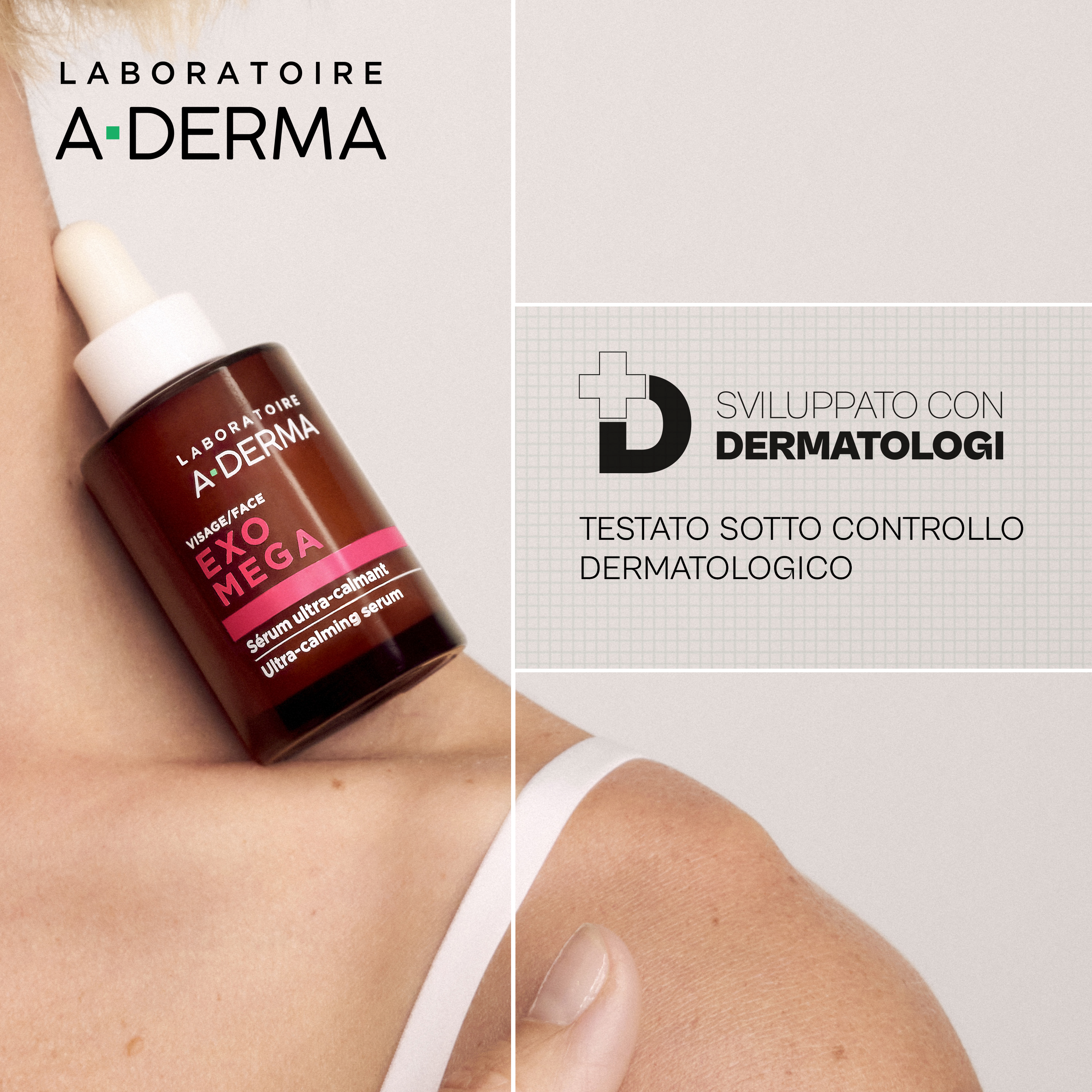 A-Derma Exomega - Siero Ultra Lenitivo Per Pelle Secca A Tendenza Atopica 30 ml