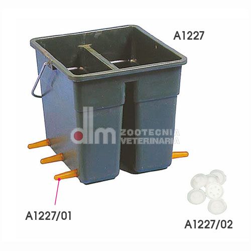 TETTARELLA ARANCIO PER SECCHIO KYTET 6PZ (REF. A1227/01) - DLM