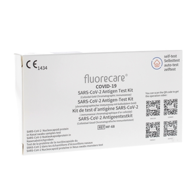 TAMPONE RAPIDO NASALE FLUORECARE SARS-COV-2 AG 1 PEZZO