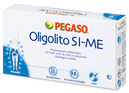 Pegaso Oligolito SI-ME Integratore Per Il Metabolismo 20 Fiale 2 ml